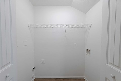 Washer/dryer closet at Sterlington Apartments, Grovetown