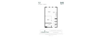 S2 Floor Plan at The Collective NoDa, Charlotte