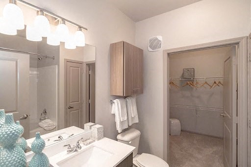 Bathroom With Closet at The Maywood, Oklahoma City, OK