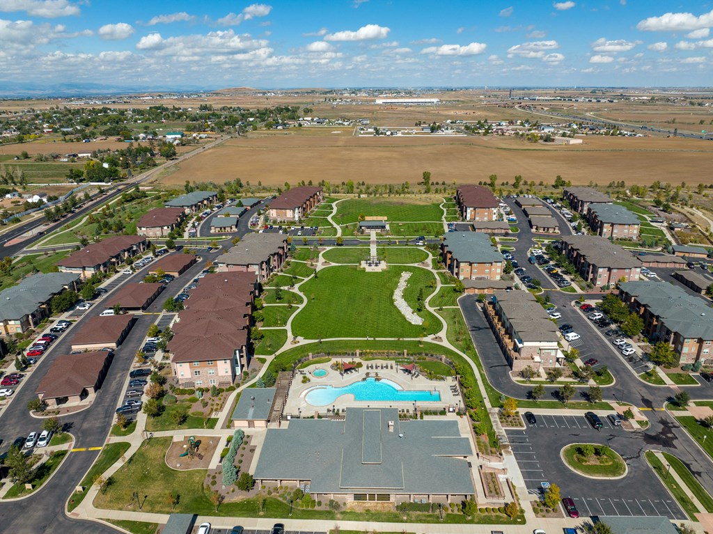 Aerial View Of Community at Arbour Commons, Westminster, CO