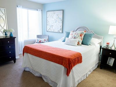 The New Madison at Adams Farm Greensboro, NC Apartments Bedroom