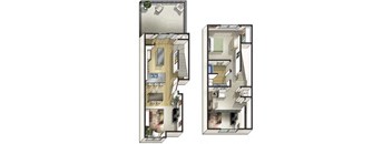 Arlet Floor Plan at Arbour Commons, Westminster, CO