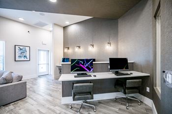 Stainless Steel Appliances at Cue Luxury Apartments, Cypress, Texas
