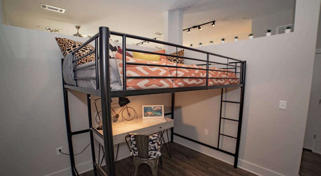 Study Area In Bedroom at The Collective NoDa, Charlotte