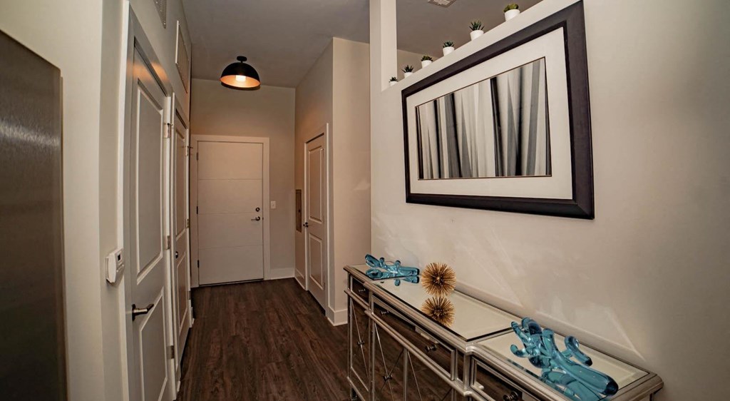 Hallway at The Collective NoDa, Charlotte, NC