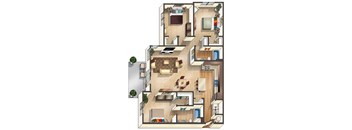 Monarch Floor Plan at Arbour Commons, Colorado, 80023