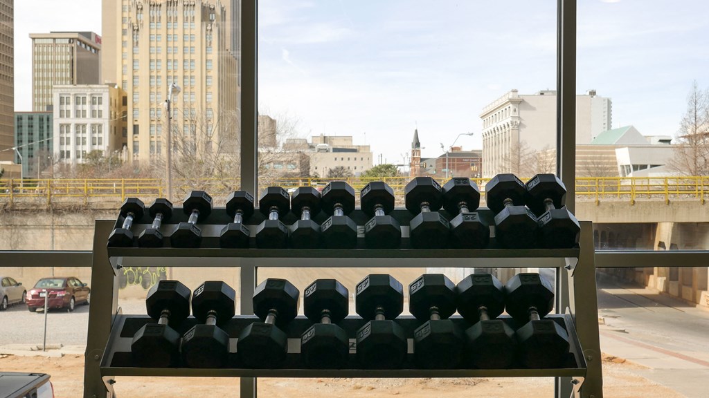 Free Weights at The Maywood, Oklahoma City, OK