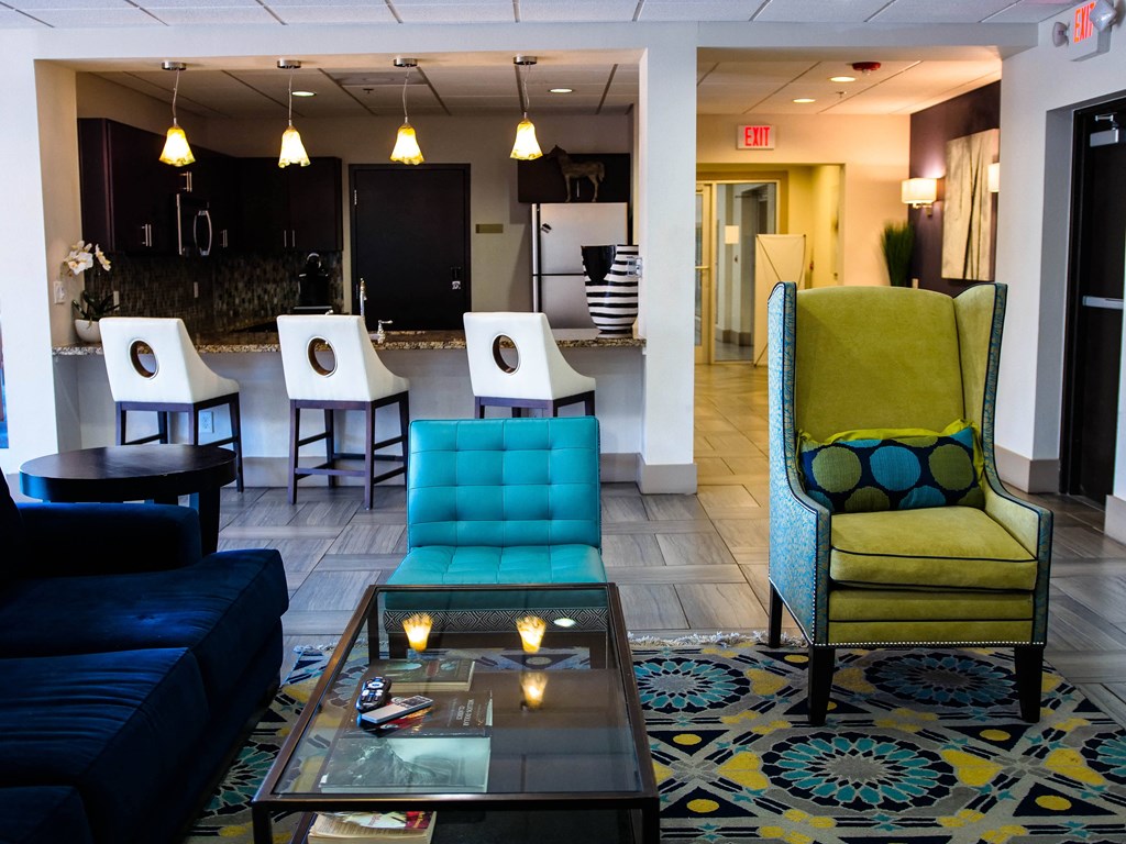 Modern Living Room at The Maywood, Oklahoma