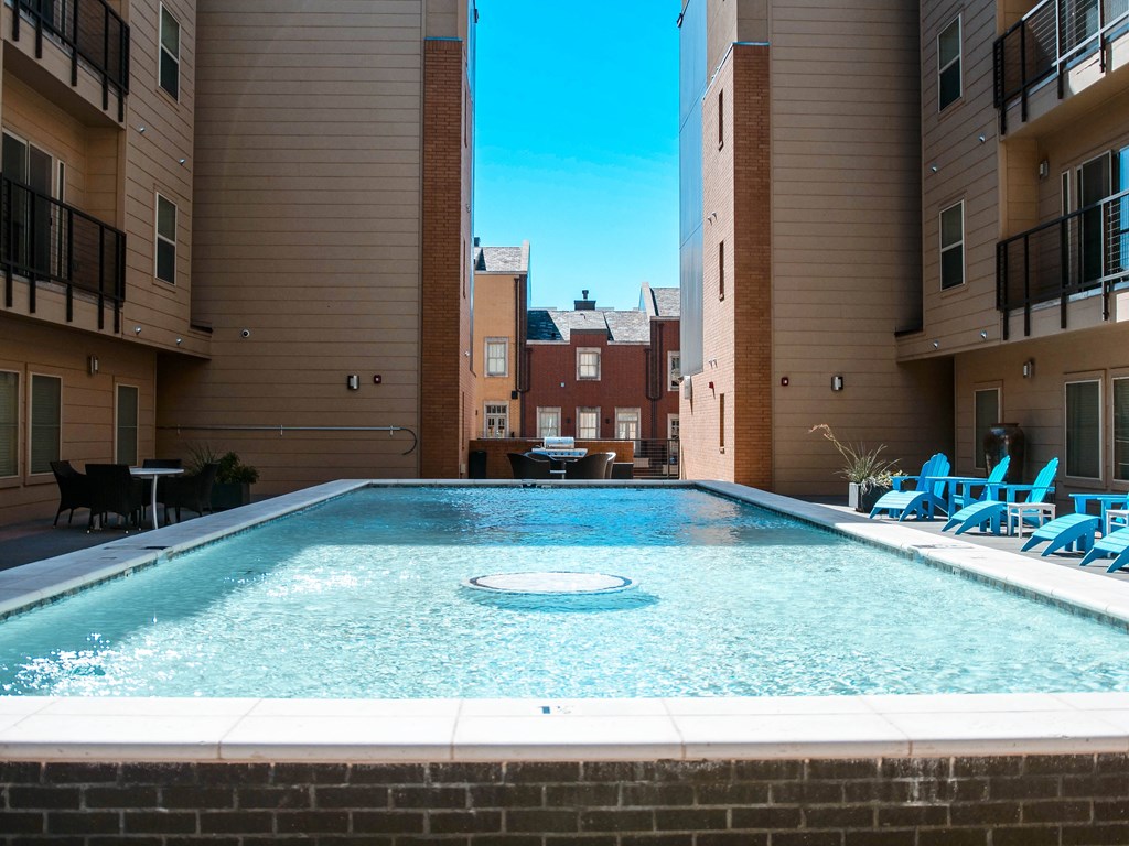 Pool View at The Maywood, Oklahoma City