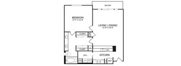 The Journey Floor Plan at The Maywood, Oklahoma City