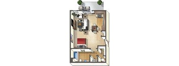 Yates Floor Plan at Arbour Commons, Westminster