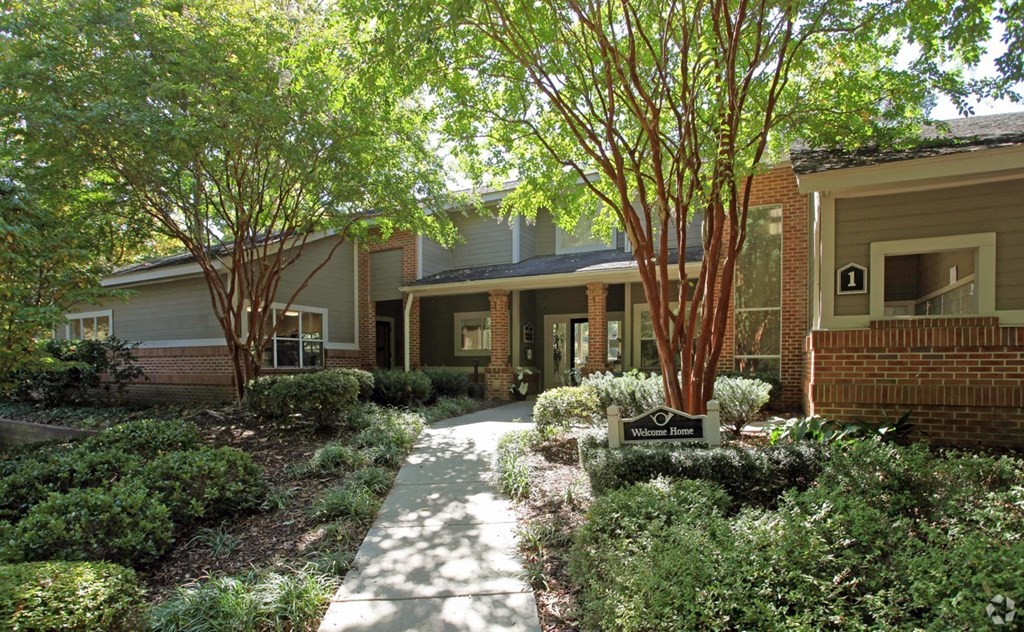 Walking Path at Hunters Chase, Greensboro, North Carolina