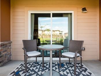 Private Patio at Arbour Commons, Westminster, 80023