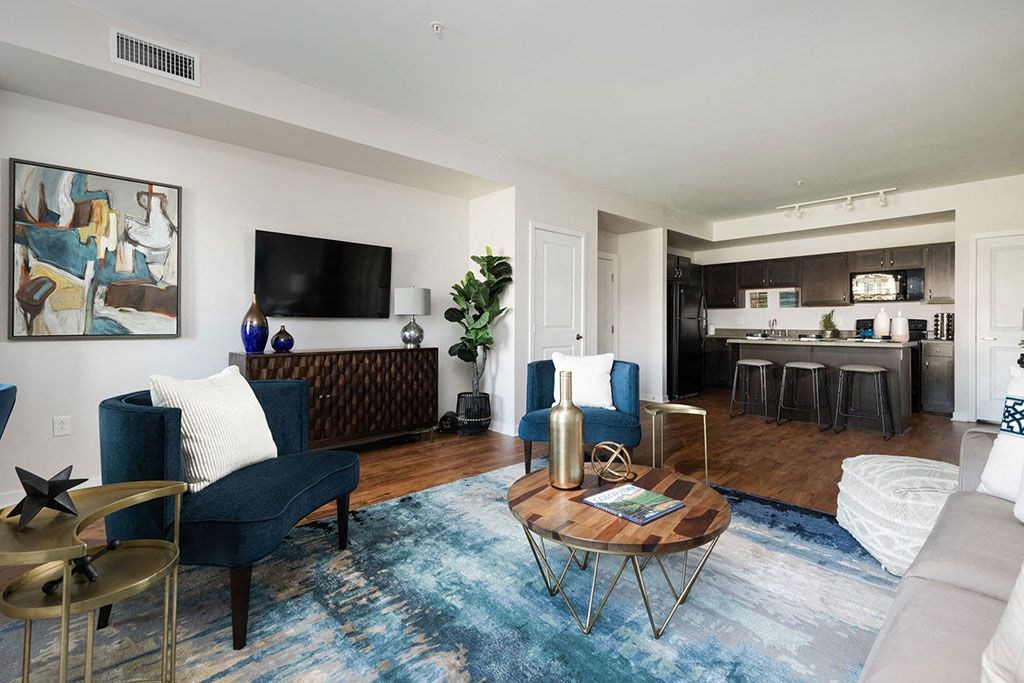 Living Room With Kitchen at Arbour Commons, Westminster, 80023