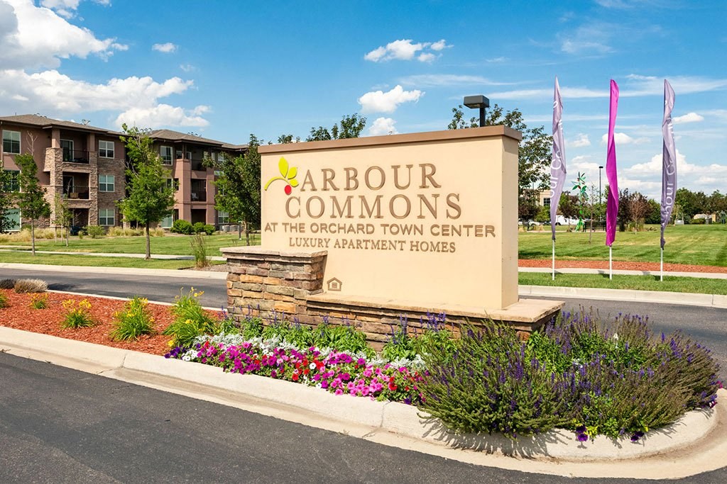 Property Signage at Arbour Commons, Westminster, Colorado