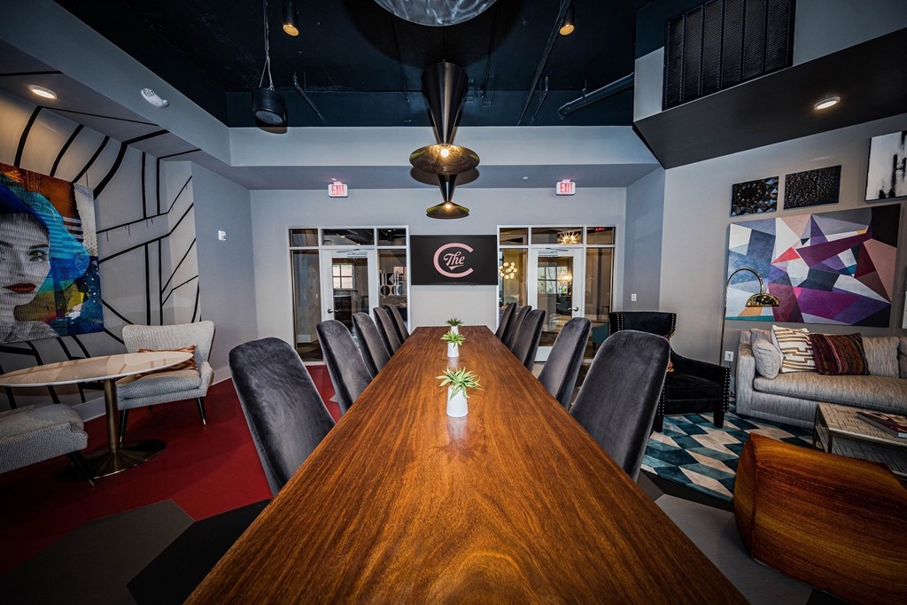 cowork desk at The Collective NoDa, Charlotte, 28205