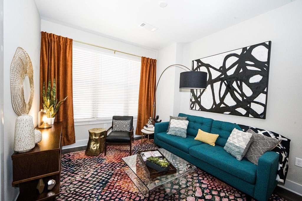 Living Room at The Collective NoDa, Charlotte, 28205