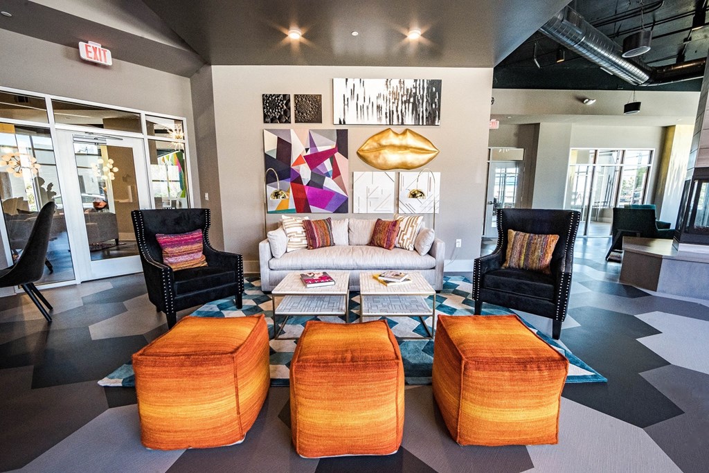 Lounge at The Collective NoDa, Charlotte, NC