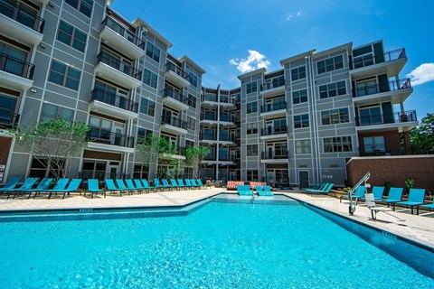 Pool View at The Collective NoDa, North Carolina, 28205