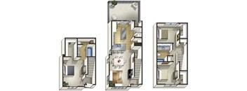wellington Floor Plan at Arbour Commons, Colorado