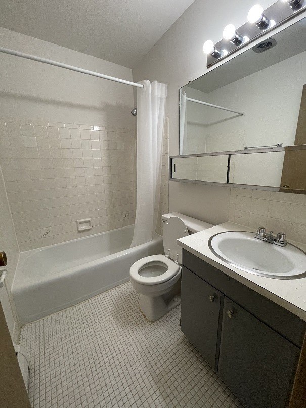 a bathroom with a sink toilet and bathtub