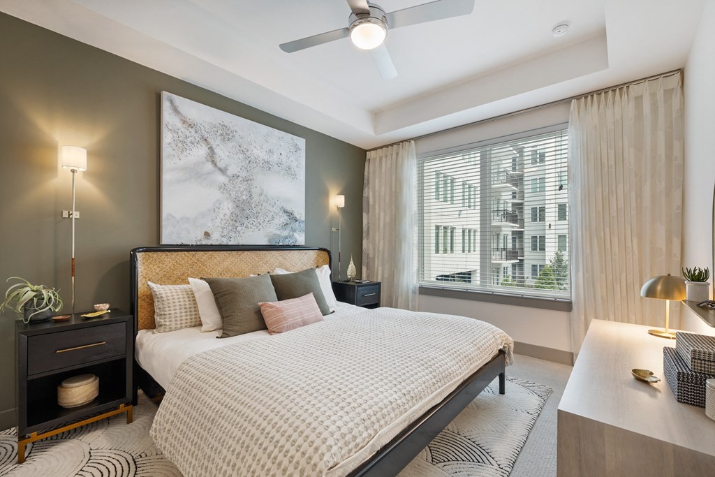 2 Bedroom apartment master bedroom