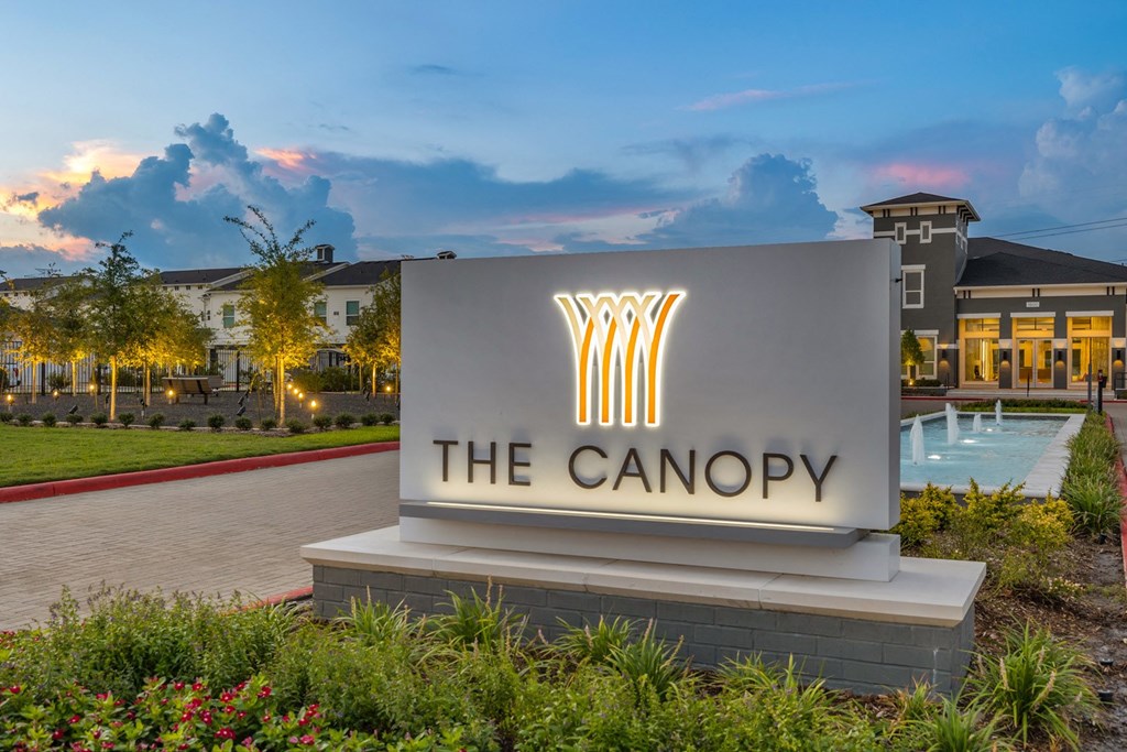 The Canopy sign
