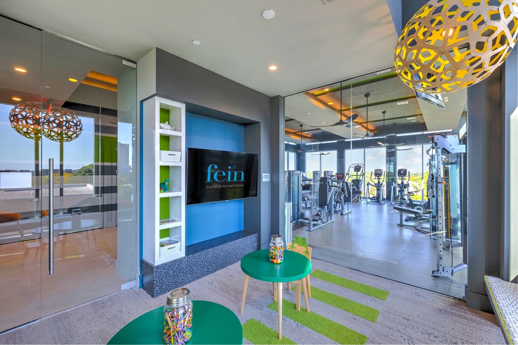 Kids Room connected to fitness center