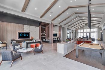 Resident social room