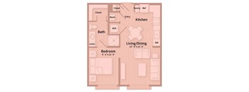 Apartment floor plan