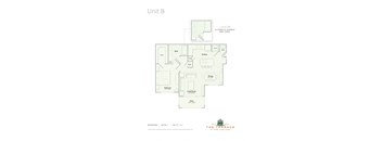 unit b unit b floor plan  the terrace apartments