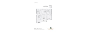 unit e unit e floor plan  the terrace floor plans