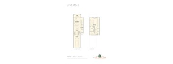a floor plan of the terrace unit mg floor plans