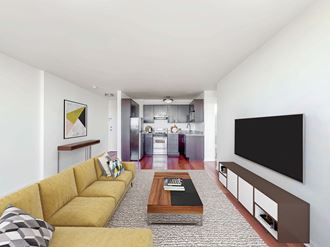 One Bedroom Floor Plan Evanston