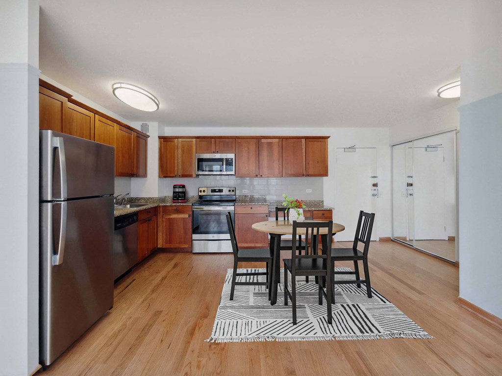 one bedroom floor plan kitchen