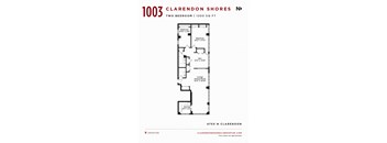 Clarendon Shores Chicago Two Bedroom Apartment