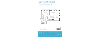 Axis One Bedroom Apartment