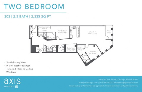 Axis Two Bedroom Loft