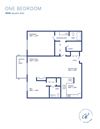 Barrington Lakes - One Bedroom & Den Barrington Lakes Apartments - One Bedroom