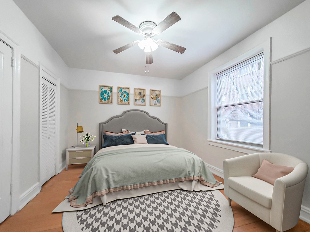 One Bedroom Floor Plan Park Shores Bedroom