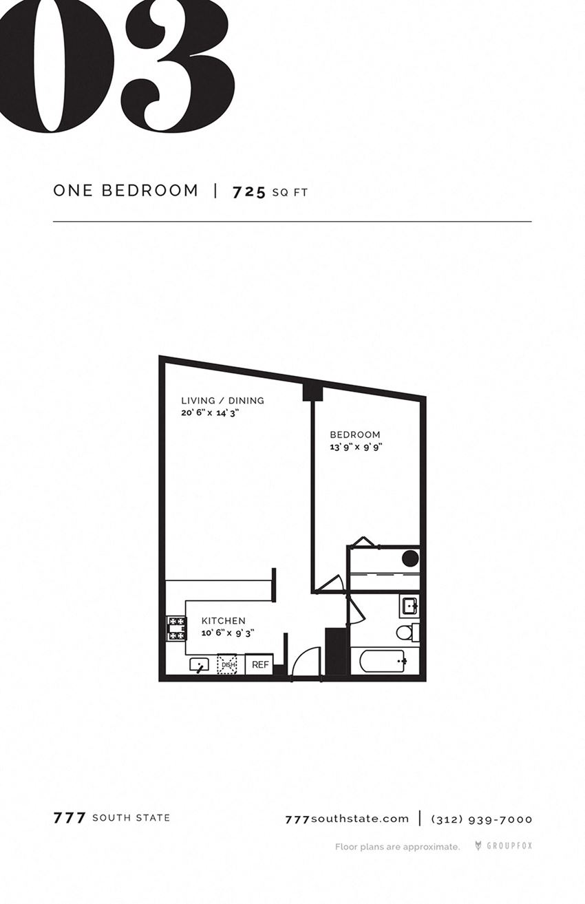777 South State - Floorplan 03 777 South State - Floorplan 03