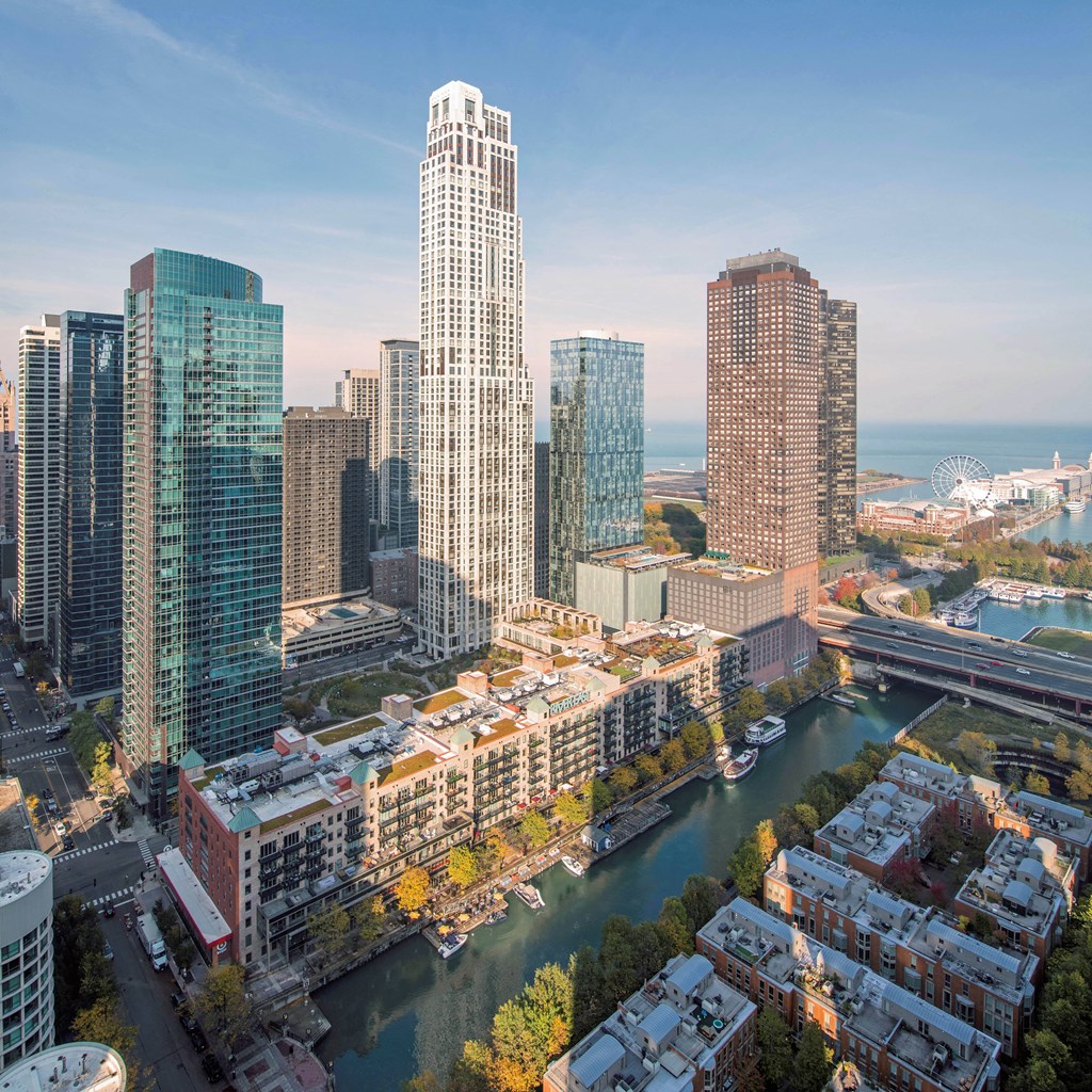 Downtown Chicago skyline