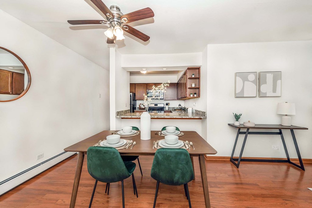 One Bedroom Plus Den Floor Plan