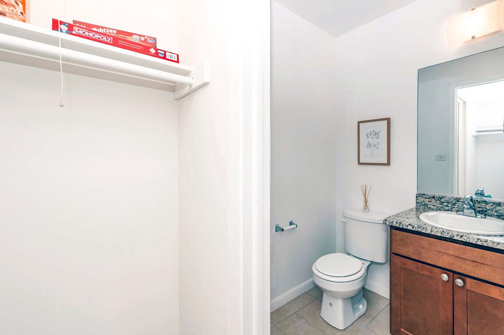 One Bedroom Plus Den Floor Plan