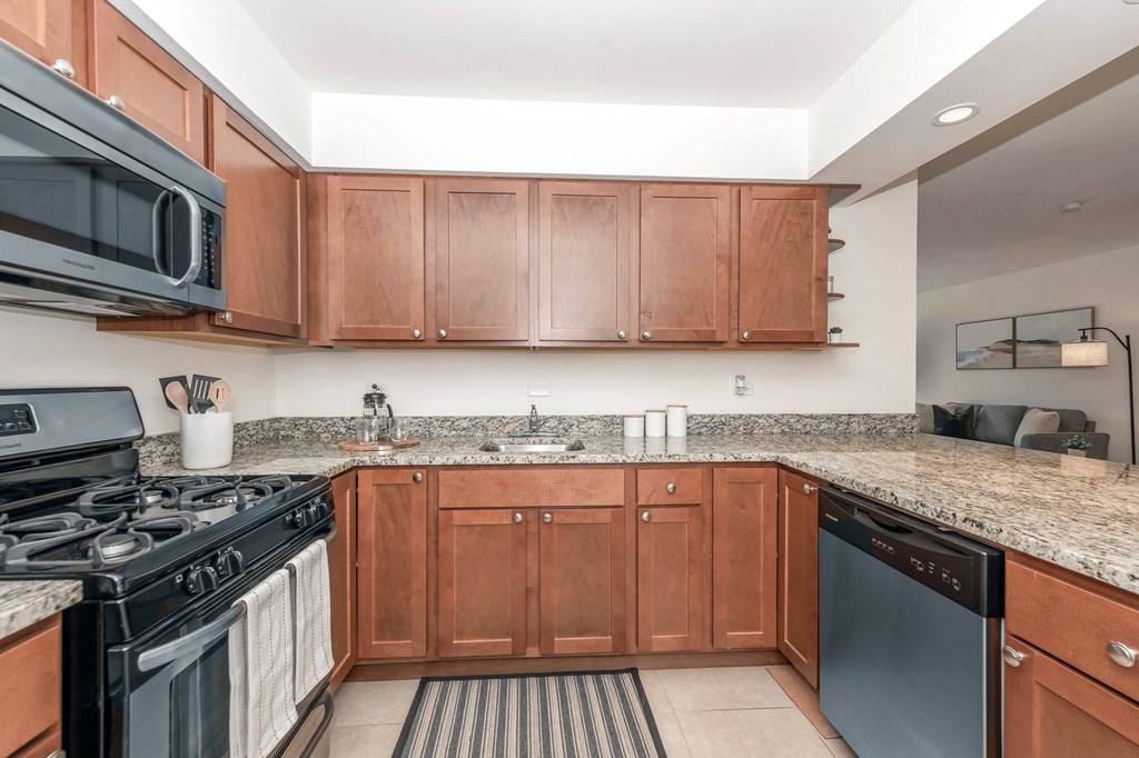 One Bedroom Plus Den Floor Plan