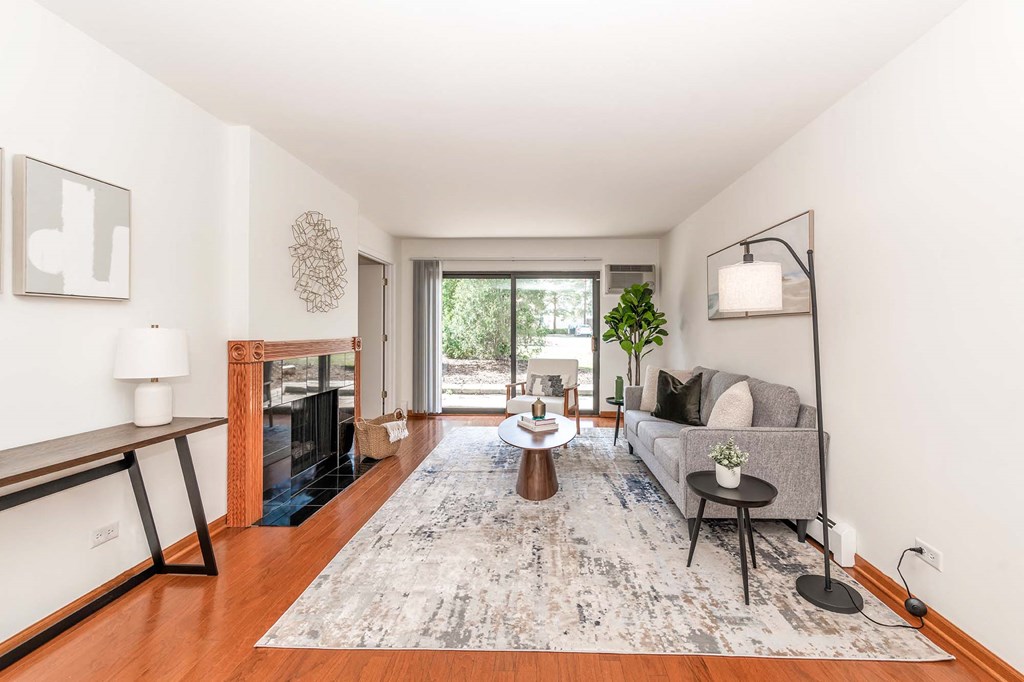 One Bedroom Plus Den Floor Plan