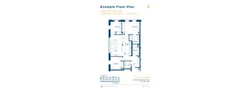 the floor plan of lofts at river east