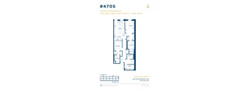 Two Bedroom Plus Den Loft Floor Plan