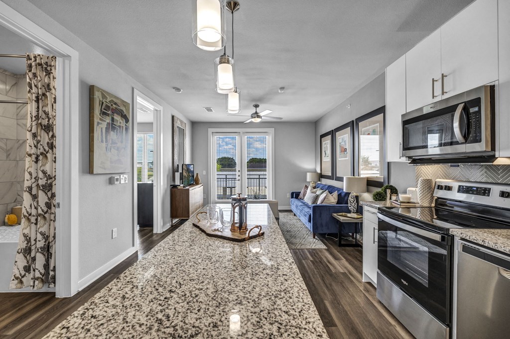 our apartments offer a living room