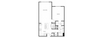 a black and white floor plan of a residence